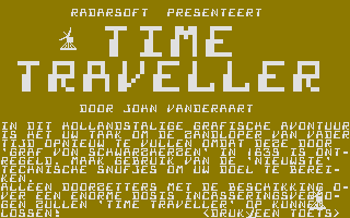 Time Traveller screenshot 2 for Commodore 64